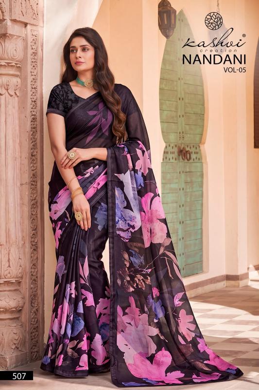 Kashvi nandani vol 5 best saree collection in surat